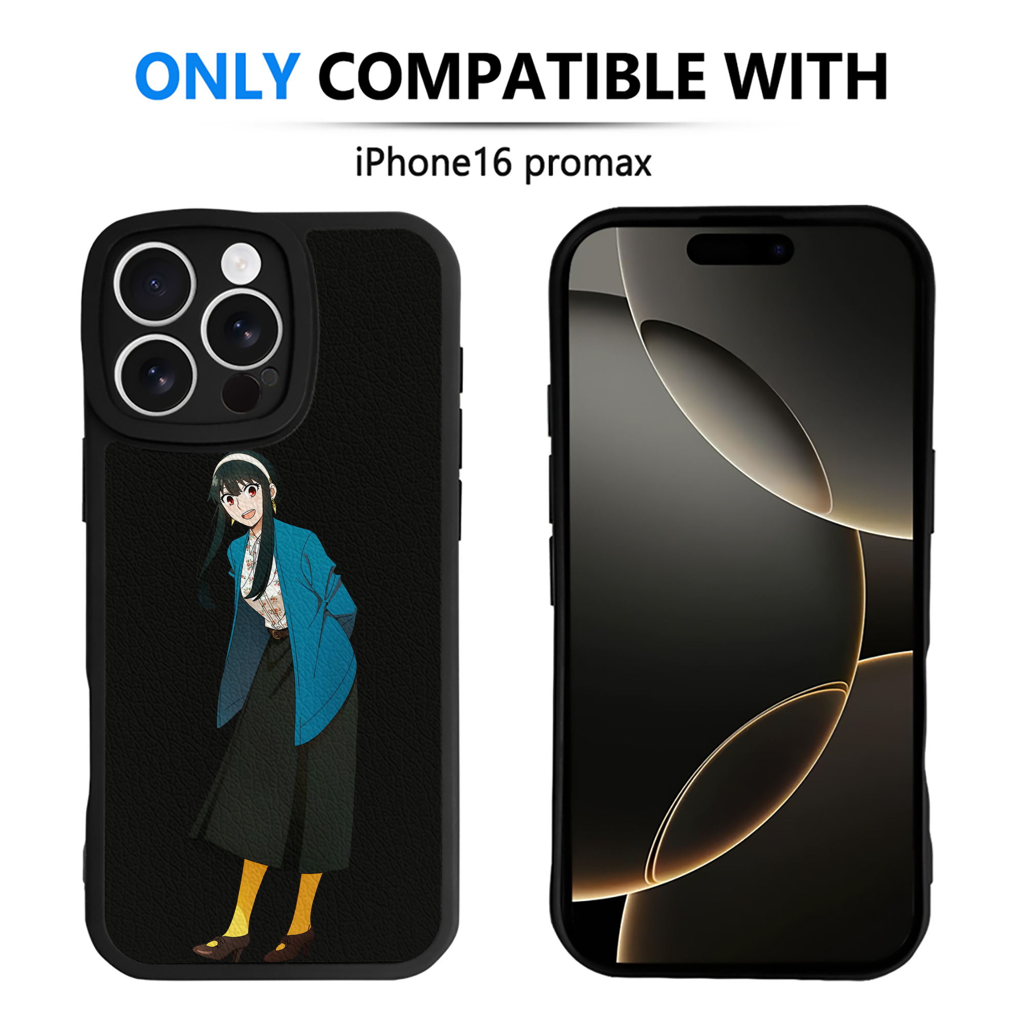 （画像用） SPY×FAMILY间谍家家酒 【iPhone 16シリーズ対応】シリコンスマホケース（レザー調） 材質：シリコン